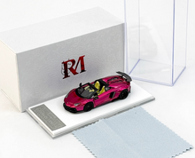 Load image into Gallery viewer, RM 1:64 Purple Aventador LP700-4 LBWK Sports Model Diecast Metal Car New Collection