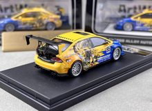 Load image into Gallery viewer, Artwork 1:64 JDM Civic Type R FD2 #95 Spoon Sports Model Diecast Metal Car New Collection