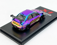 Load image into Gallery viewer, CM 1:64 Plating Purple JDM Lancer Evo 9 IX Sports Model Diecast Metal Car New Collection