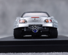 Load image into Gallery viewer, RM 1:64 Silver S2000 Convertible Widebody Sports Model Diecast Metal Car New Collection