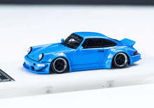 Load image into Gallery viewer, XKE 1:64 Blue RWB 964 911 Coupe Racing Sports Model Diecast Resin Car New Collection