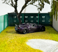 Load image into Gallery viewer, LJM 1:64 Purple Chiron Veyron Racing Sports Model Diecast Resin Car New