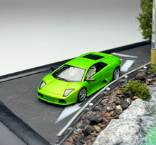 Load image into Gallery viewer, LCD 1:64 Green Murcielago Hard Top Racing Sports Model Diecast Metal Car New Collection