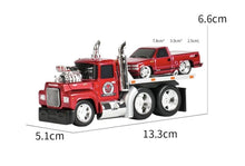Load image into Gallery viewer, Maisto 1:64 MACK R685ST 454 SS Pickup Flatbed Trailer Model Diecast Metal Car