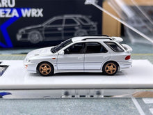 Load image into Gallery viewer, ATS 1:64 White IMPREZA WRX STI GC Wagon Sport Open Model Diecast Metal Car New Collection