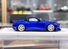 Load image into Gallery viewer, 404Error 1:64 Blue 400Z Hatchback Racing Sports Model Diecast Resin Car BN