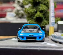 Load image into Gallery viewer, MINIGT 1:64 Blue RX-7 RE 20B NA 3ROTOR-7 Sports Model Diecast Metal Car New Collection