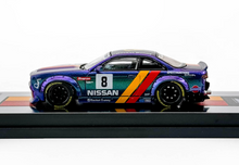 Load image into Gallery viewer, Inno 1:64 Purple SILVIA S14 Boss Rocket Bunny Sports Model Diecast Metal Car