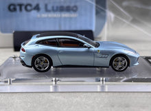 Load image into Gallery viewer, PK 1:64 Ice Blue GTC4 Lusso Coupe Racing Sports Model Diecast Metal Car New Collection