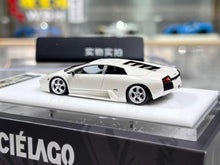 Load image into Gallery viewer, 1:64 CL White Murcielago Hard Top Racing Sports Model Diecast Resin Car New Collection