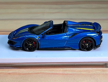 Load image into Gallery viewer, NEY 1:64 Blue 488 Pista Convertible Racing Sport Model Diecast Resin Car New
