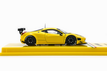 Load image into Gallery viewer, Tarmac 1:64 Yellow Ferrari 458 Italia GT3 Sports Model Diecast Metal Car New Collection