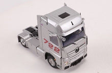 Load image into Gallery viewer, IMC 1:50 Silver Benz Actros 1 #722 Heavy Truck Model Diecast Metal Car New