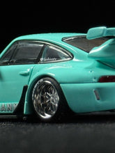 Load image into Gallery viewer, IG 1:64 Blue Green RWB 993 Classic Sports Model Diecast Metal Car New Collection