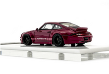 Load image into Gallery viewer, MY64 1:64 Dark Red Gnuther Werks 911 400R Sports Model Diecast Resin Car New Collection