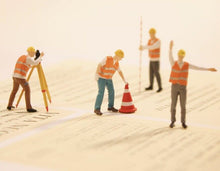 Load image into Gallery viewer, 1:64 Painted Figure Mini Model Miniature Resin Diorama Sand Mapping Personnel New