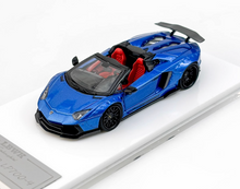 Load image into Gallery viewer, RM 1:64 Blue Aventador LP700-4 LBWK Sports Model Diecast Metal Car New Collection