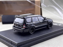 Load image into Gallery viewer, 7cm 1:64 Black JDM Forester SG9 STI Sports Model Diecast Metal Car New Collection