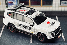 Load image into Gallery viewer, GCD 1:64 Safety Land Cruiser LC300 GR Off Road SUV Model Diecast Metal Car BN
