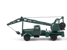Load image into Gallery viewer, XCARTOYS 1:64 Military FAW CA10 Crane Truck Model Diecast Metal Car New