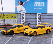 Load image into Gallery viewer, BSC 1:64 JDM RX7 FD3S RE Racing Sports Model Diecast Metal Car New