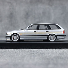 Load image into Gallery viewer, Mortal 1:64 Silver E34 Touring Alpina B10 Wagon Sport Model Diecast Metal Car