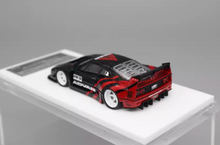 Load image into Gallery viewer, Fuelme 1:64 Black Advan LBWK F40 LM Racing Sports Model Diecast Resin Car New Collection
