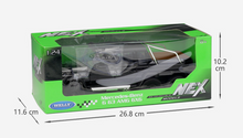 Load image into Gallery viewer, WELLY 1:24 C63 6x6 SUV Pickup Truck Sports Model Diecast Metal Car Display