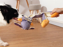 Load image into Gallery viewer, Dog Squeaky Toys Animal Shape Chew Puppy Fluffy Toy Teeth Grinding Safe Pet Cat