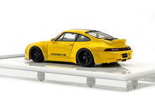 Load image into Gallery viewer, MY64 1:64 Yellow Gnuther Werks 911 400R Sports Model Diecast Resin Car New Collection