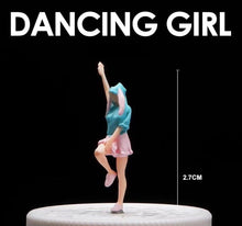 Load image into Gallery viewer, 1:64 Painted Figure Mini Model Miniature Resin Diorama Sand Bunny Dancing Girl
