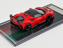 Load image into Gallery viewer, U2 1:64 Red SF90XX Stradale Racing Sports Model Diecast Resin Car New Collection