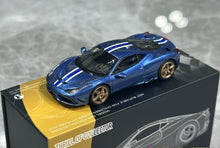 Load image into Gallery viewer, TOC 1:64 Blue FE458 Speciale Sports Model Diecast Metal Car New Collection