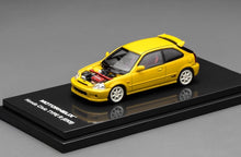 Load image into Gallery viewer, MH 1:64 Sunlight Yellow Civic Type R EK9 Sports Model Diecast Metal Car New Collection