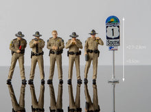 Load image into Gallery viewer, 1:64 Painted Figure Model Miniature Resin Diorama Sand Policeman Police Officers