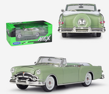 Load image into Gallery viewer, WELLY 1:28 1953 Packard Caribbean Convertible Sports Model Diecast Metal Car