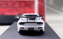 Load image into Gallery viewer, Mortal 1:64 White RX-7 FD Veilside Sports Model Diecast Metal Car New Collection