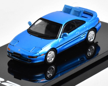 Load image into Gallery viewer, Hobby Japan 1:64 Light Blue MR2 GT-S SW20 Sports Model Diecast Metal Car New Collection