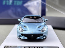 Load image into Gallery viewer, SH 1:64 Ice Blue F12 TDF V12 Racing Sports Model Diecast Metal Car New Collection