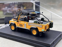 Load image into Gallery viewer, SW 1:64 Yellow Camel Defender 90 Pickup Sports Model Diecast Metal Car BN