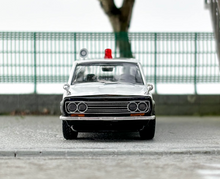 Load image into Gallery viewer, Tarmac 1:64 Datsun Bluebird 510 Wagon Police Sport Model Diecast Metal Car New Collection