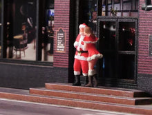 Load image into Gallery viewer, 1:64 Painted Figure Model Miniature Resin Diorama Sand Santa Girl Chirstmas Toy