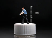 Load image into Gallery viewer, 1:64 Painted Figure Mini Model Miniature Resin Diorama Police Car Accident Scene New Scene