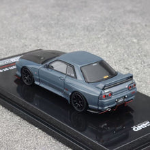 Load image into Gallery viewer, Inno 1:64 Gray Skyline GTR R32 Top Secret Sports Model Diecast Metal Car New Collection