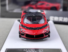 Load image into Gallery viewer, HKM 1:64 Red Mansory F9xx Convertible Sports Model Diecast Metal Car New Collection