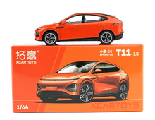 Load image into Gallery viewer, XCARTOYS 1:64 Orange Xpeng G6 EV Electric Vehicle SUV Model Diecast Metal Car