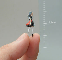Load image into Gallery viewer, 1:64 Painted Figure Mini Model Miniature Resin Diorama Sand Cosplay Maid Girl New Scene