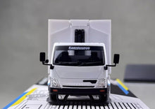Load image into Gallery viewer, MT 1:64 White H300 Box Truck Custom Sports Model Diecast Metal Car New Collection