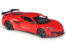 Load image into Gallery viewer, WELLY 1:24 2023 Corvette Z06 Muscle Racing Sports Model Diecast Metal Car New