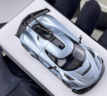 Load image into Gallery viewer, HKM 1:64 Ice Blue Jesko Attack Racing Sports Model Diecast Metal Car New Collection